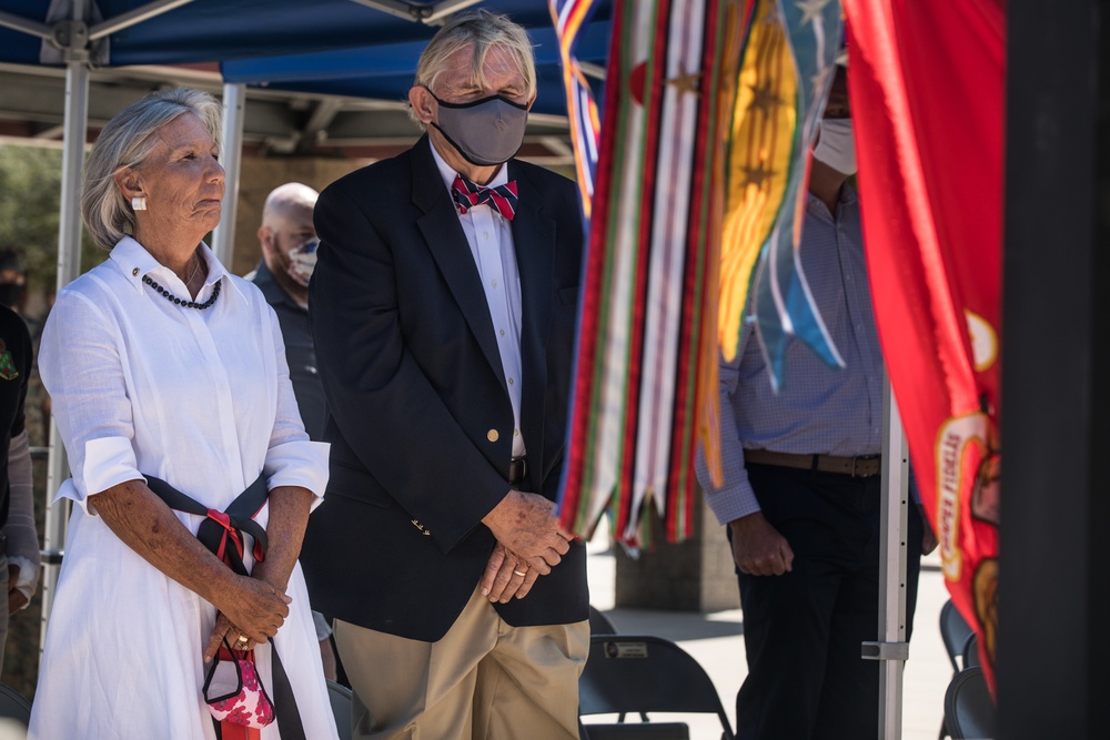 Lance Cpl. Donald J. Hogan's Re-dedication Ceremony, 1st Battalion, 5th Marine Regiment