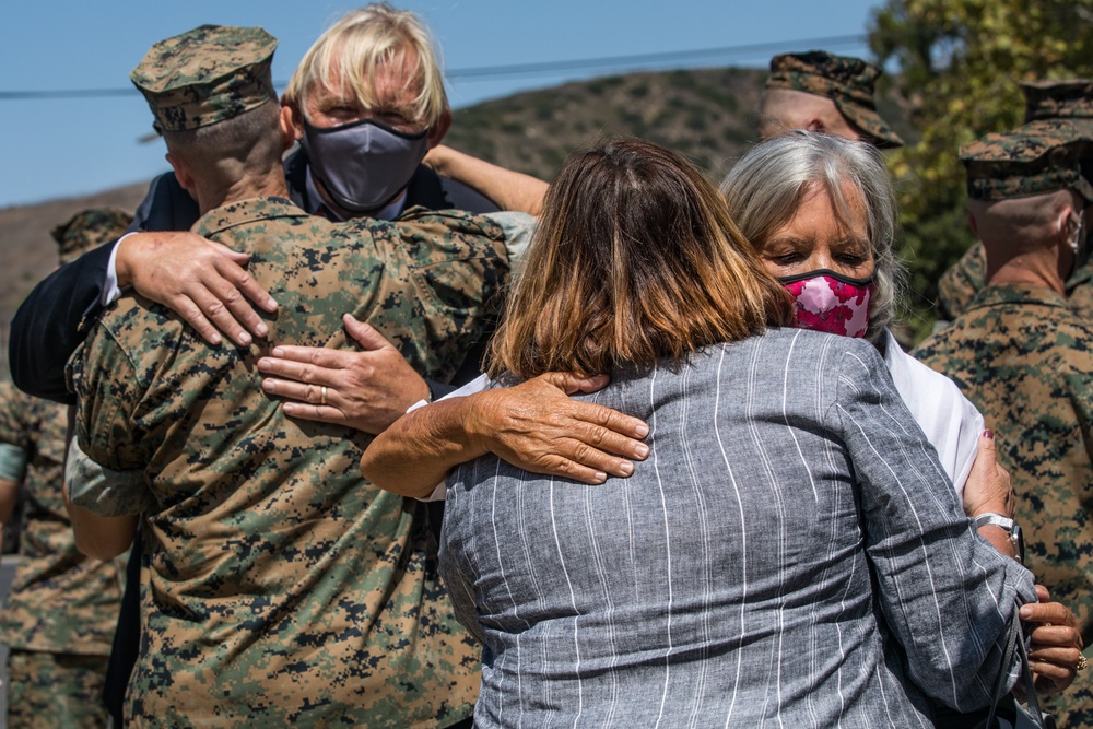 Lance Cpl. Donald J. Hogan's Re-dedication Ceremony, 1st Battalion, 5th Marine Regiment