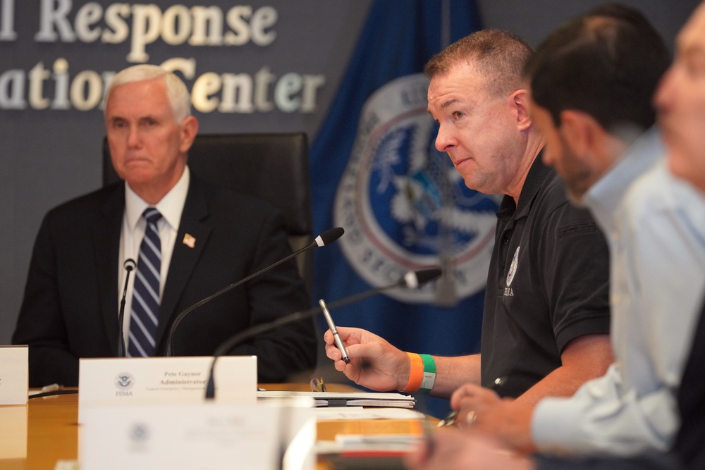 President, Vice President Receive Hurricane Laura Update from FEMA