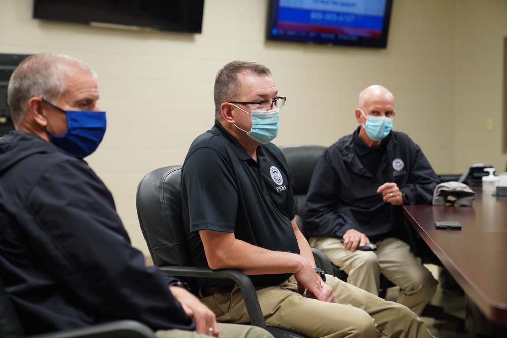 FEMA Leadership Discusses Hurricane Laura Impact with Texas State Leaders