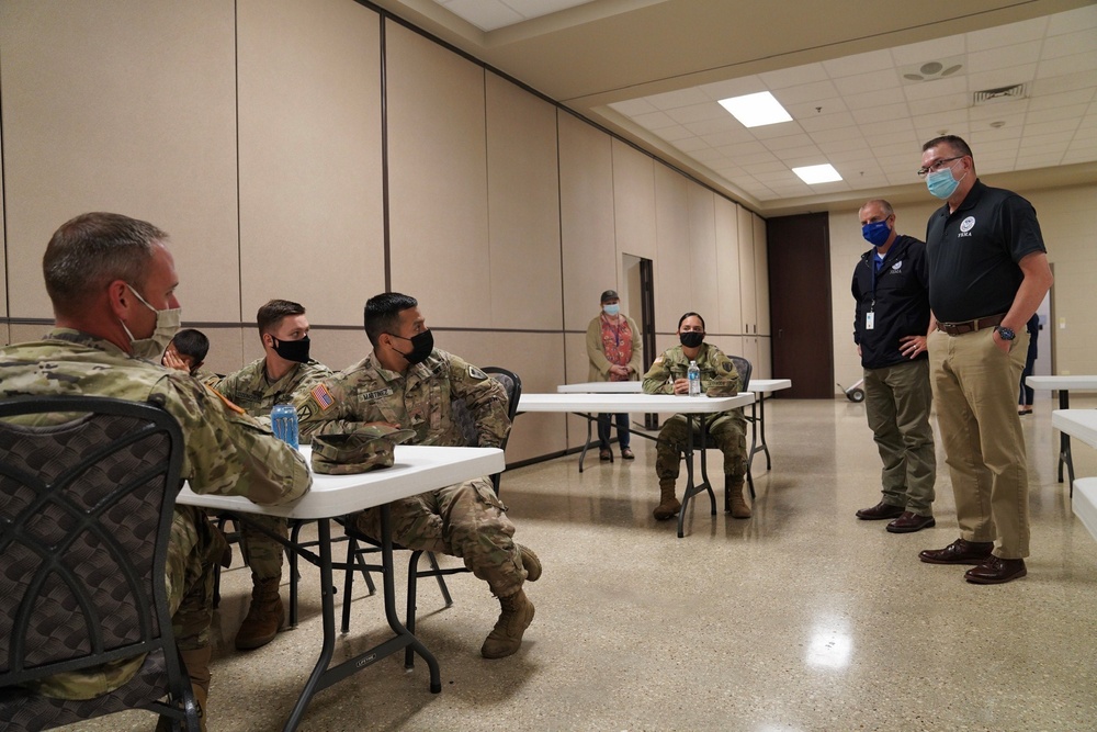 FEMA Leadership Discusses Hurricane Laura Impact with Texas State Leaders