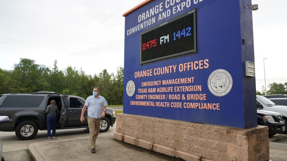 FEMA Leadership Discusses Hurricane Laura Impact with Texas State Leaders