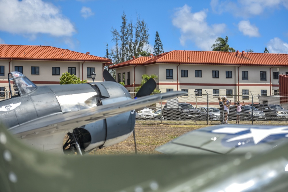 Warbirds land at Wheeler Army Airfield