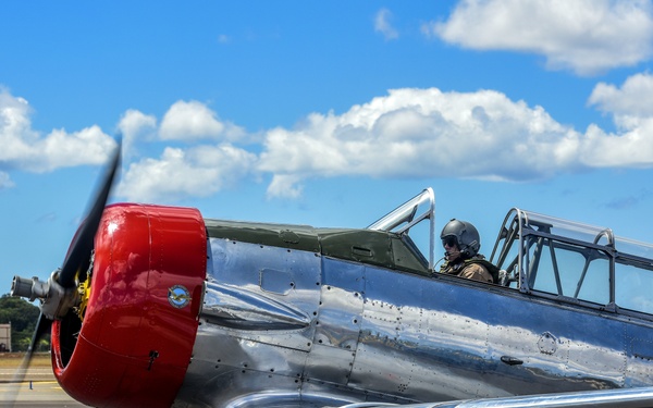 Warbirds land at Wheeler Army Airfield