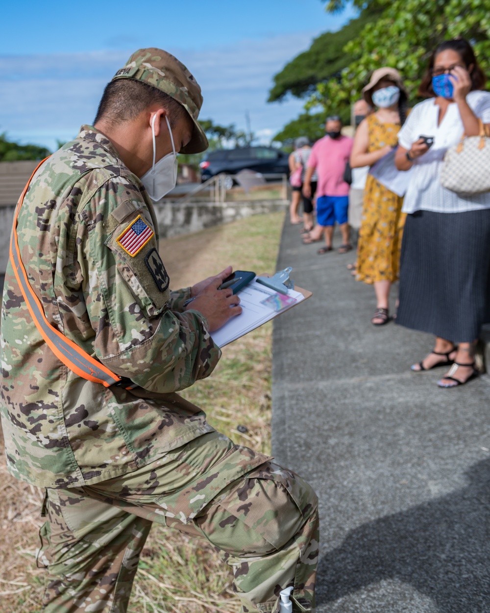 Hawaii National Guard Assists Honolulu Fire Department with Surge Testing in Palolo Valley