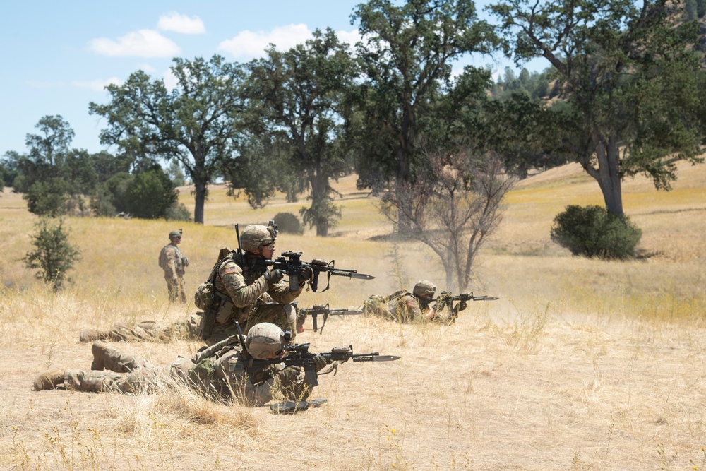 Cal Guard’s Thunderbolt Brigade conducts Warfighter exercise during extreme real-world challenges