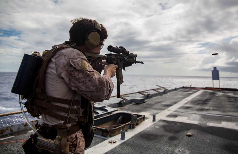 Task Force Ellis | Live Fire Deck Shoot