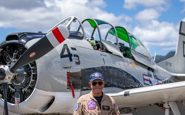 Warbirds Arrive to Wheeler Army Airfield for the 75th Commemoration of the End of WWII