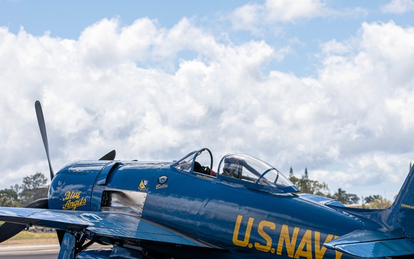 Warbirds Arrive to Wheeler Army Airfield for the 75th Commemoration of the End of WWII