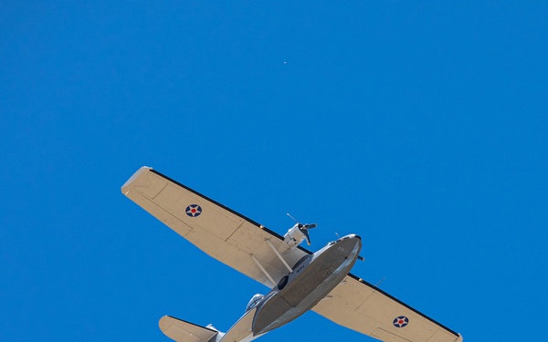 Warbirds Arrive to Wheeler Army Airfield for the 75th Commemoration of the End of WWII