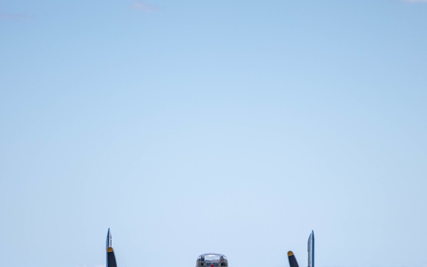 Warbirds Arrive to Wheeler Army Airfield for the 75th Commemoration of the End of WWII