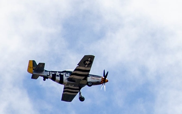 Warbirds Arrive to Wheeler Army Airfield for the 75th Commemoration of the End of WWII
