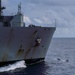 USS HALSEY CONDUCTS A REPLENISHMENT-AT-SEA