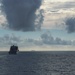 USS HALSEY CONDUCTS A REPLENISHMENT-AT-SEA