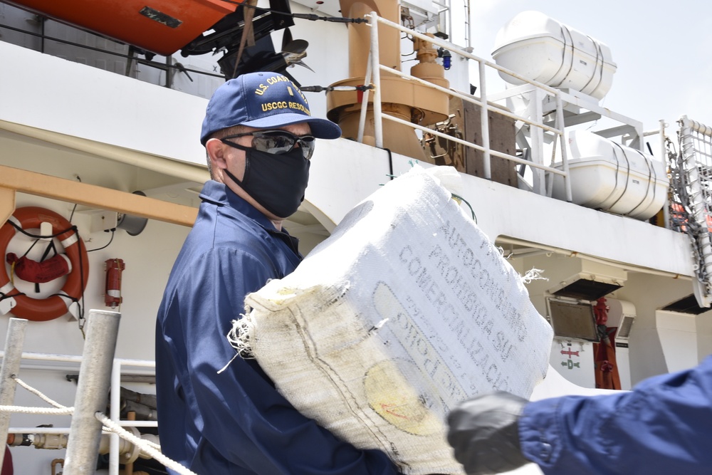 U.S. Navy, Coast Guard apprehend 3 smugglers, seize $6 million in cocaine following interdiction of smuggling go-fast in the Caribbean Sea