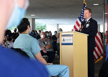 Air Force medical team given sendoff at Kaweah Delta Medical Center