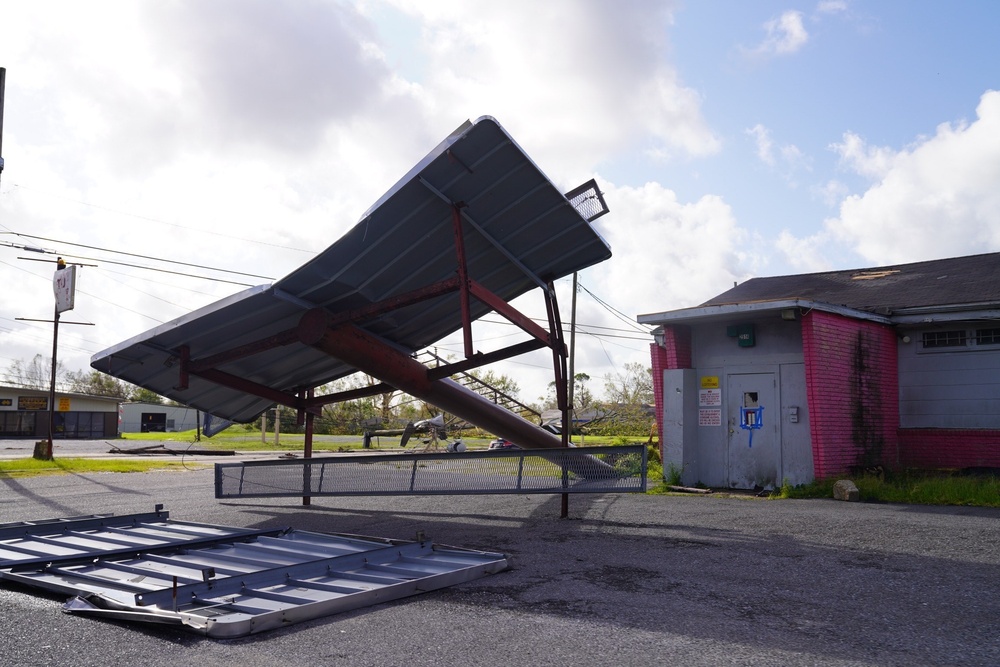 Hurricane Laura Landfall Brings Damage to Infrastructure, Homes and Businesses