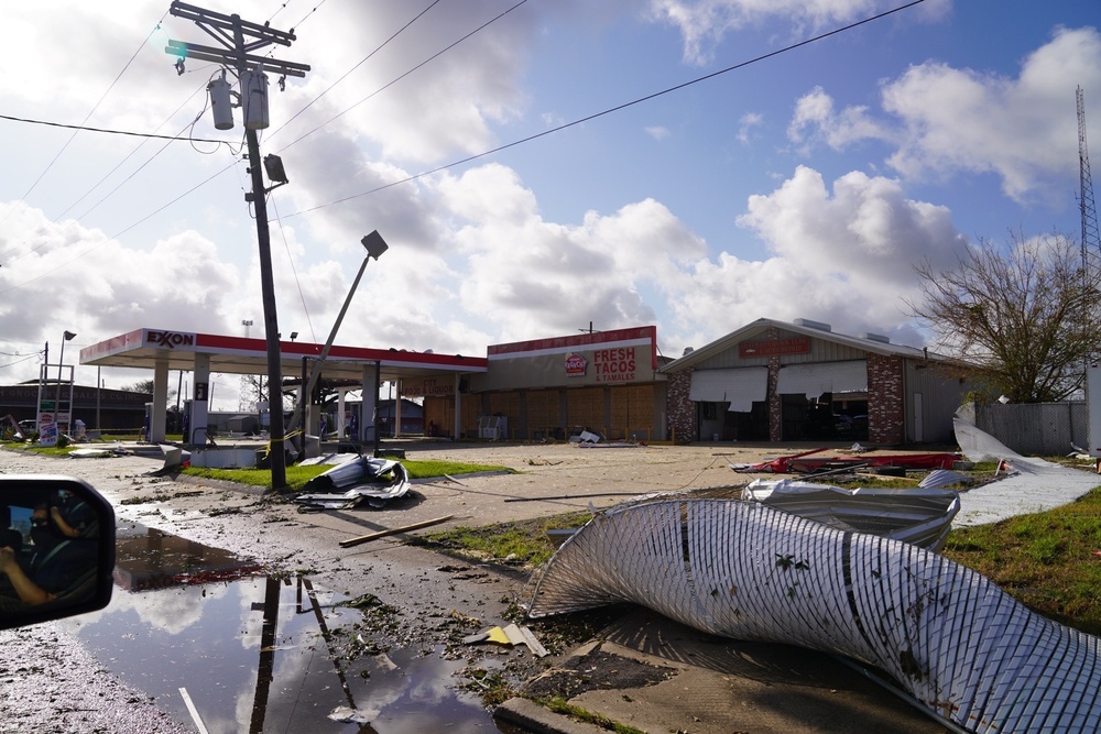 Hurricane Laura Landfall Brings Damage to Infrastructure, Homes and Businesses