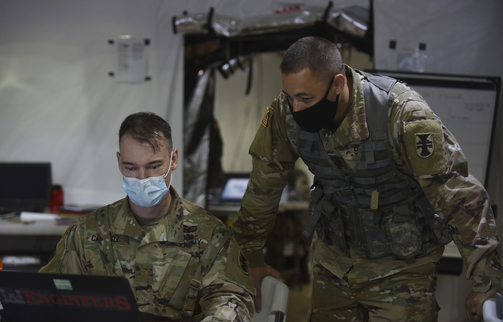 412th TEC strengthens readiness during Operation Castle Rock amid COVID-19