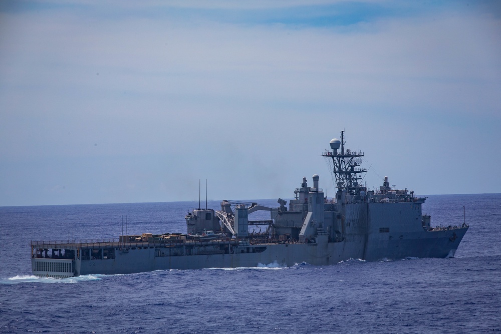 America Amphibious Ready Group on the horizon