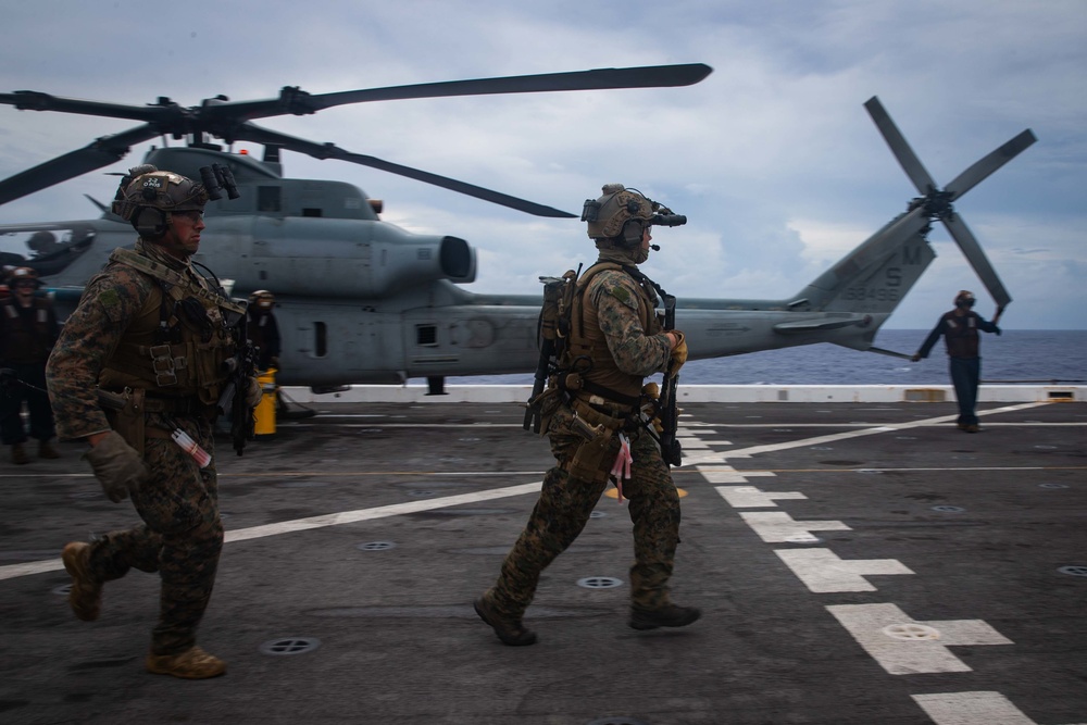 31st MEU’s MRF departs for VBSS