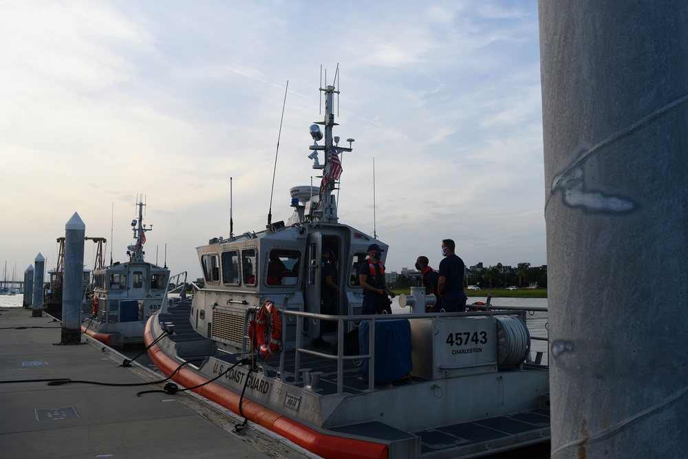 USCG Station Charleston Conducts Operational Training