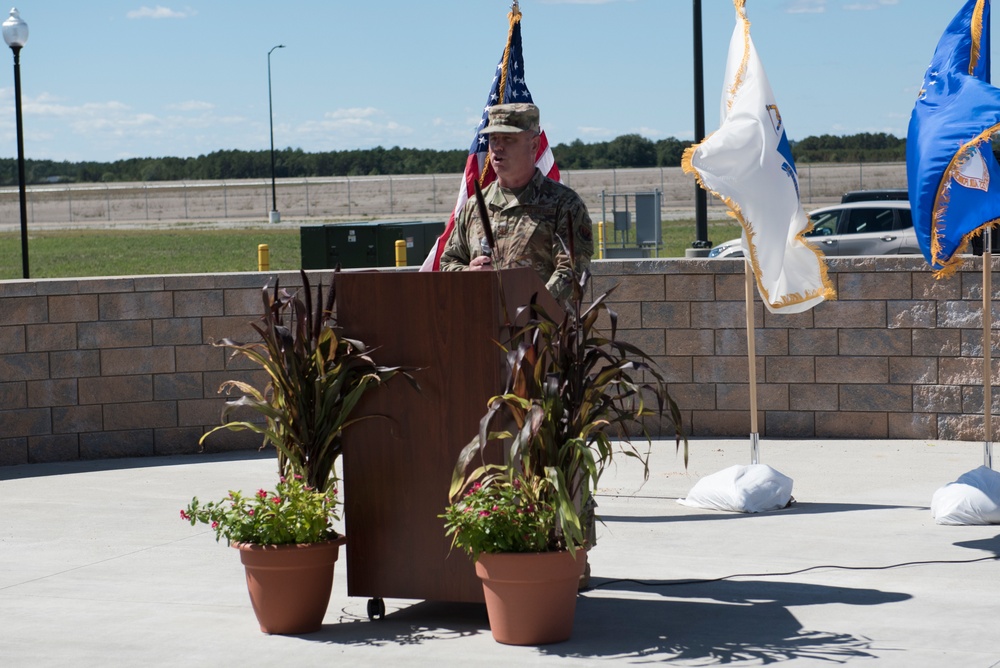 102nd Intelligence Wing holds send-off ceremony for deploying Airmen