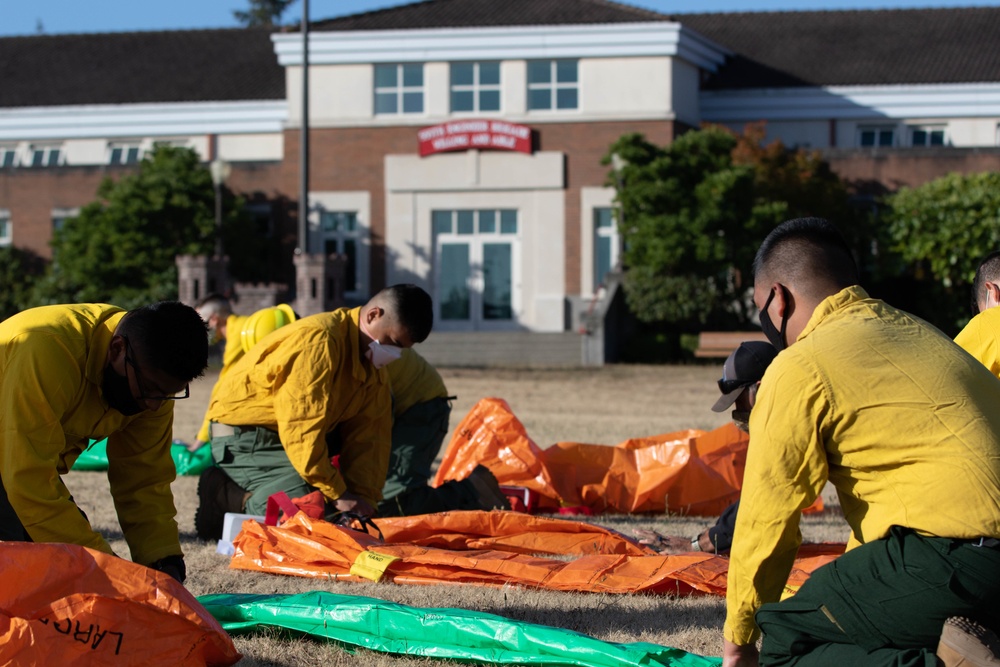 14th BEB Prepares for Wildland Firefight Deployment