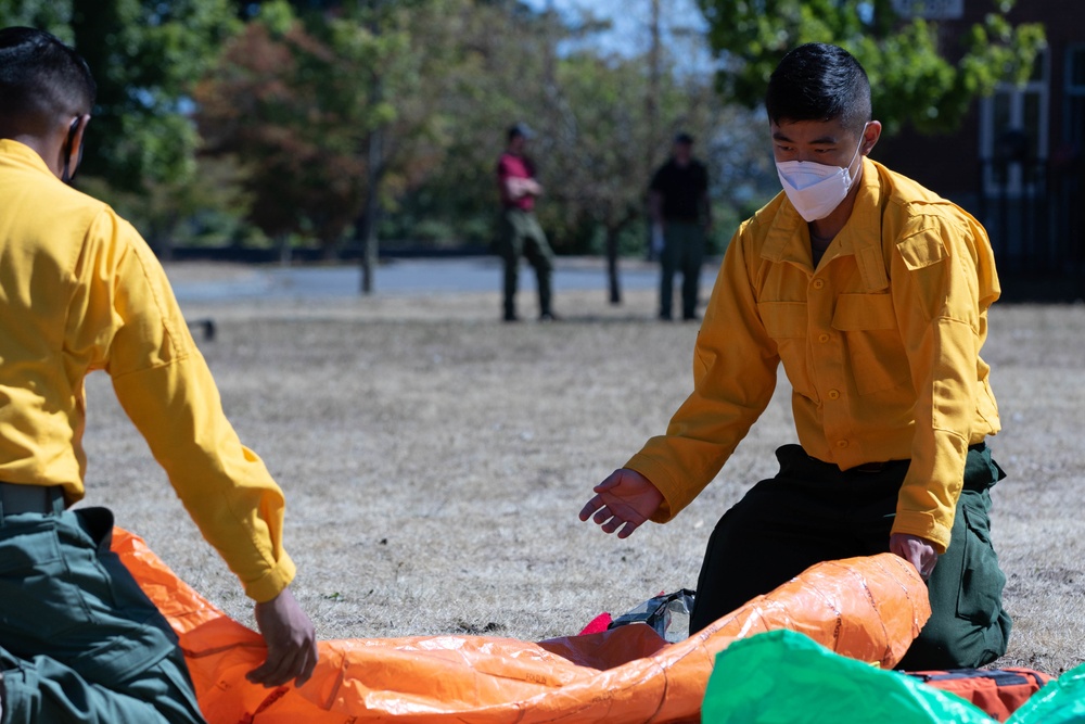 14th BEB Prepares for Wildland Firefight Deployment