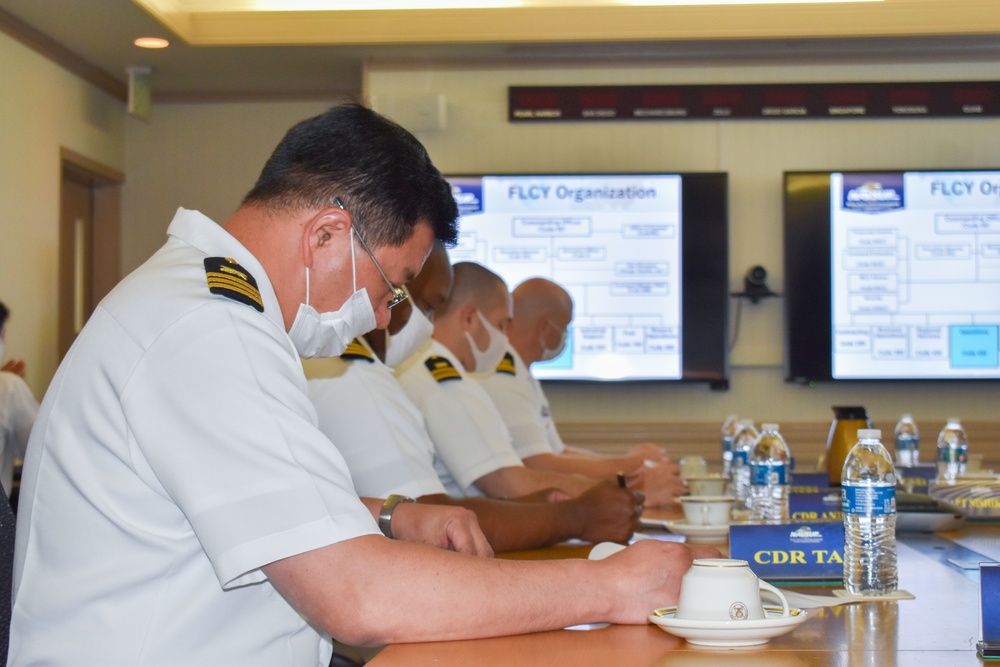 Japanese Maritime Self-Defense Force 103rd internship graduation ceremony