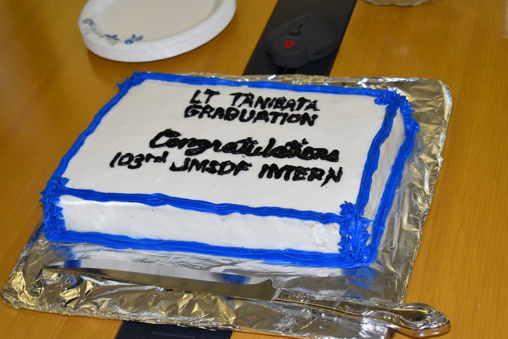 Japanese Maritime Self-Defense Force 103rd internship graduation ceremony