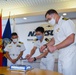 Japanese Maritime Self-Defense Force 103rd internship graduation ceremony