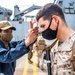 Marines with Battalion Landing Team, 2nd Battalion, 4th Marine Regiment, 31st Marine Expeditionary Unit Embark USS Germantown (LSD 42)
