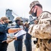Marines with Battalion Landing Team, 2nd Battalion, 4th Marine Regiment, 31st Marine Expeditionary Unit Embark USS Germantown (LSD 42)