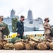 Marines with Battalion Landing Team, 2nd Battalion, 4th Marine Regiment, 31st Marine Expeditionary Unit Embark USS Germantown (LSD 42)