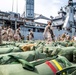 Marines with Battalion Landing Team, 2nd Battalion, 4th Marine Regiment, 31st Marine Expeditionary Unit Embark USS Germantown (LSD 42)
