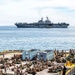 Marines with Battalion Landing Team, 2nd Battalion, 4th Marine Regiment, 31st Marine Expeditionary Unit Embark USS Germantown (LSD 42)
