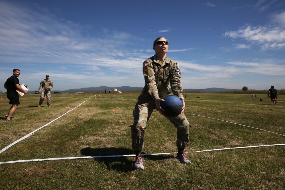 KFOR Regional Command East Soldiers compete in Best Warrior Competition