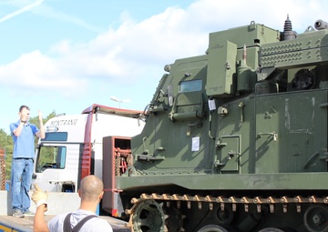 U.S. Soldiers arrive for live-fire exercise in Estonia