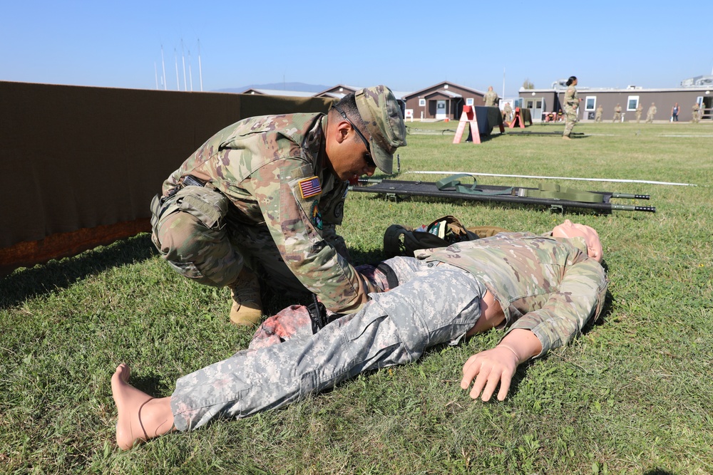 KFOR Regional Command East Soldiers compete in Best Warrior Competition