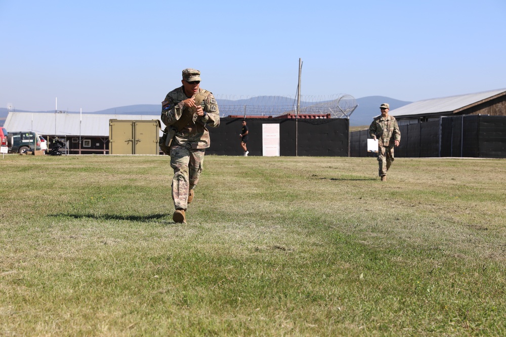 KFOR Regional Command East Soldiers compete in Best Warrior Competition