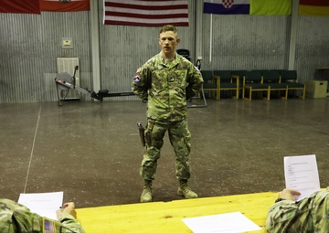 KFOR Regional Command East Soldiers compete in Best Warrior Competition