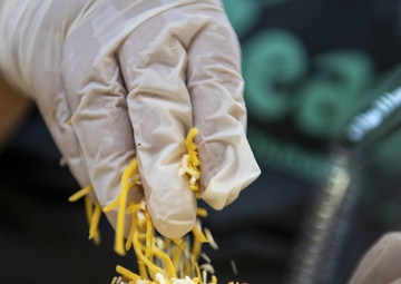 Wired Bean volunteers prep meals for Kadena Airmen