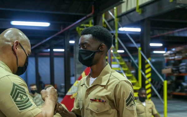 Corporal's Course Graduation 646-20