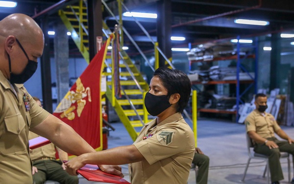 Corporal's Course Graduation 646-20