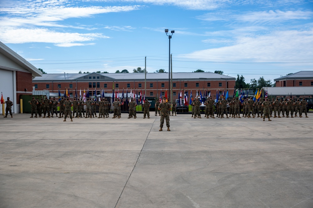 Fox Company 4th Tank Battalion Deactivation Ceremony