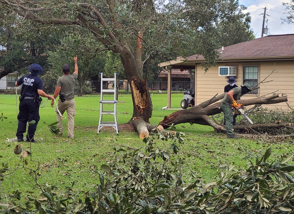 CBP relief support for Hurricane Laura