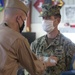 CAMP LEMONNIER HOLDS AWARDS CEREMONY PINNING SAILORS, SOLDIERS