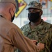 CAMP LEMONNIER HOLDS AWARDS CEREMONY PINNING SAILORS, SOLDIERS