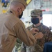 CAMP LEMONNIER HOLDS AWARDS CEREMONY PINNING SAILORS, SOLDIERS